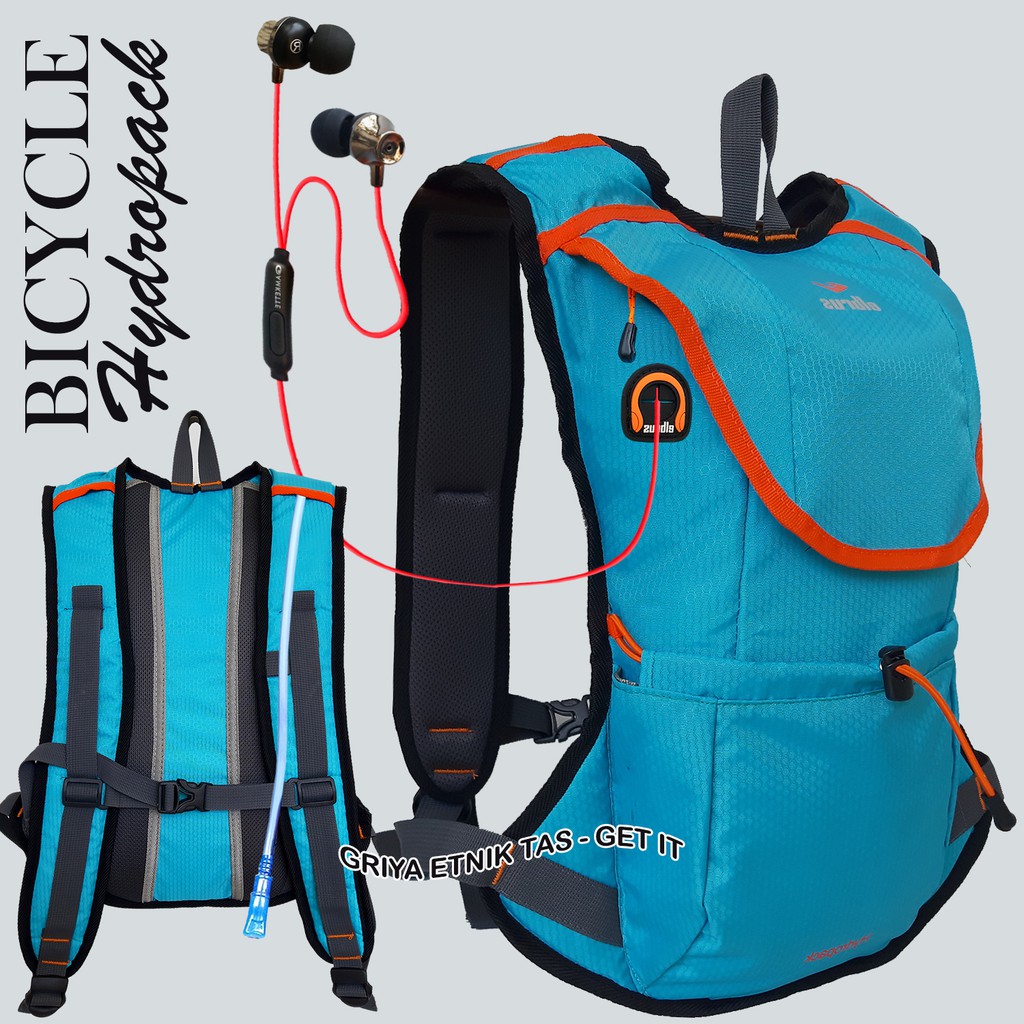 Tas Sepeda Ransel Pria Distro Elbrus - Tas punggung sepeda - Tas hydropack sepeda Tas touring sepeda