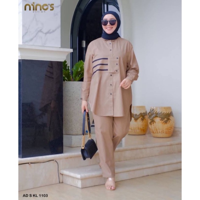 SETCEL TUNIK 2 IN 1/ FASHION WANITA