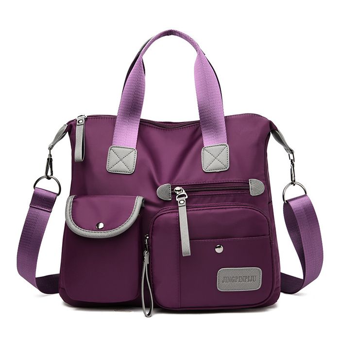 ️ SLING BAG MULTIFUNGSI TAS SELEMPANG JINGPINPIJU FA914 - Ungu
