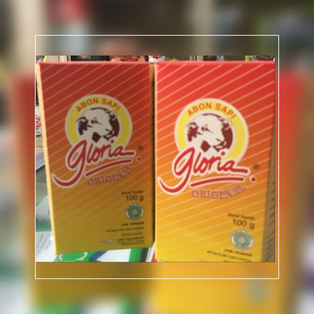 Gloria Abon Sapi Kotak 100 gr