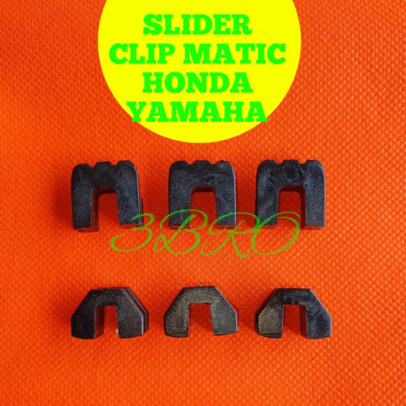 SLIDER CLIP RUMAH ROLLER MOTOR METIC