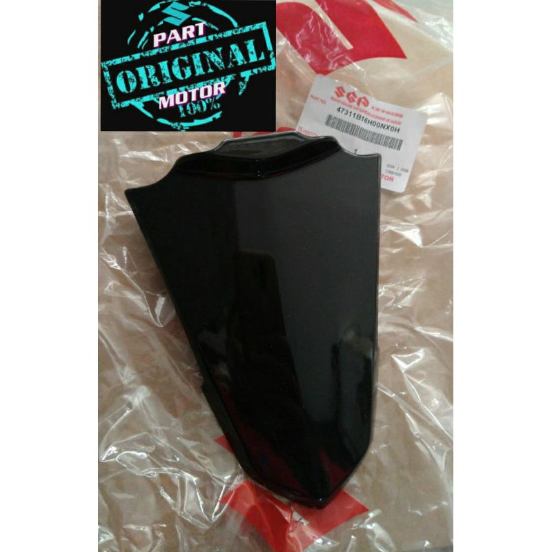 Pad sambungan body belakang hitam shogun 125 FL SP RR ROBOT