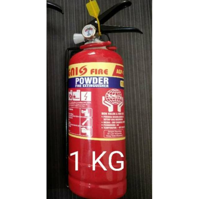 APAR Powder 1 Kg merk AGNIS Fire Alat Pemadam Api Tabung 