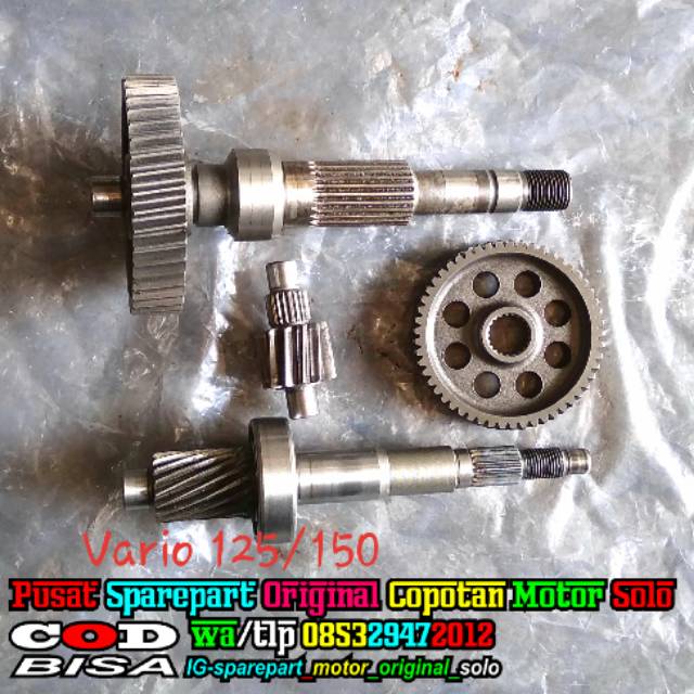 Rasio Vario 125 Gear Box Vario 125