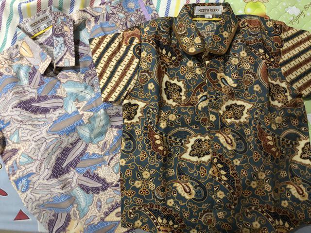 Kiddy And Kiddo & Kiddyandkiddo Marvel Soft Purple Batik Shirt