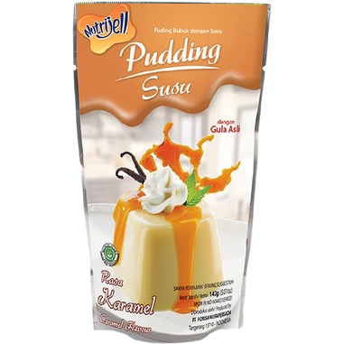 

Nutrijell Pudding Susu Rasa Karamel 142gr Agar Nutrijel Puding Bubuk dengan Susu Caramel Flavour
