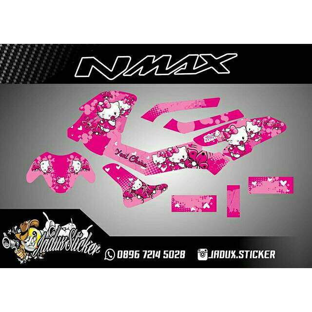 Decal nmax hello kitty