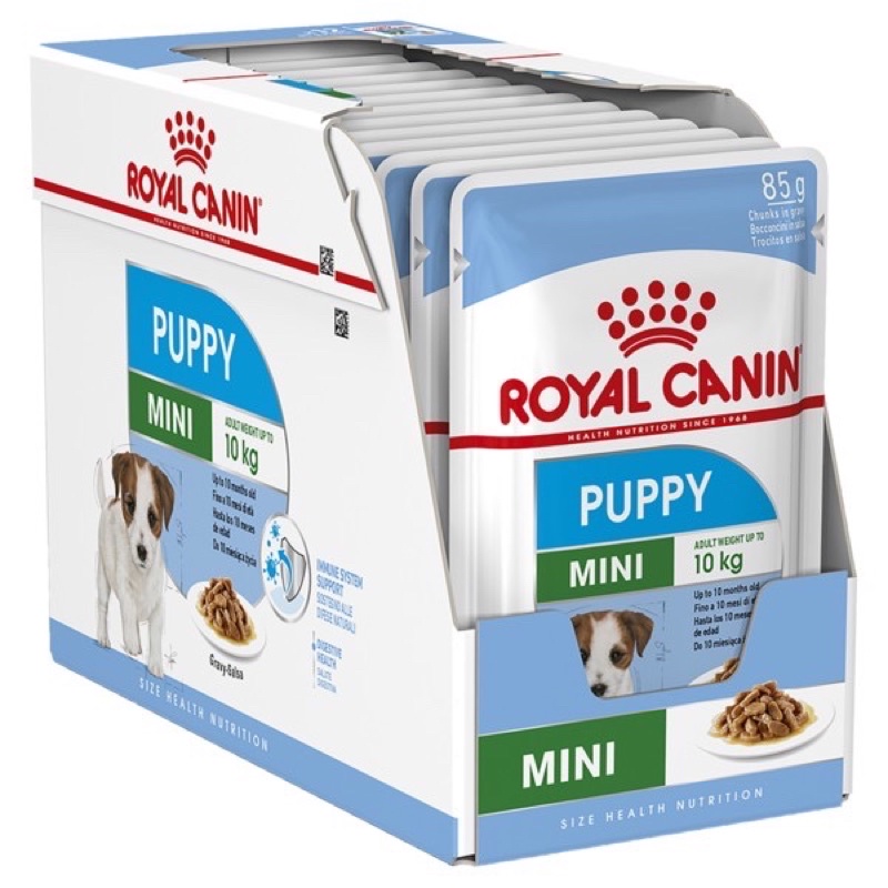 Royal Canin Mini Puppy Pouch 85 gr RC Dog makanan basah anak anjing kecil