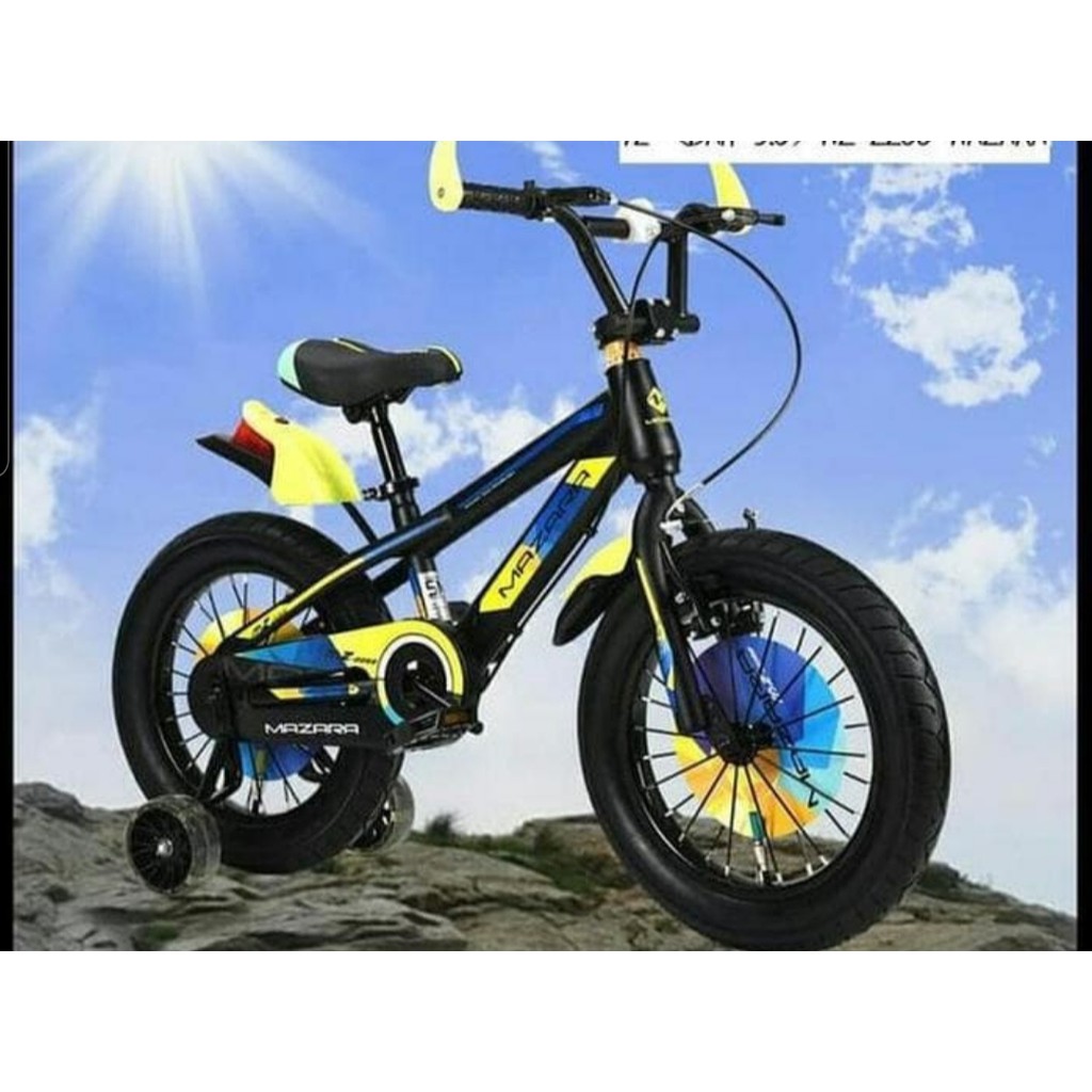  Sepeda  BMX  18 Mazara 2266 ban  jumbo  3 0 lampu besar anak 