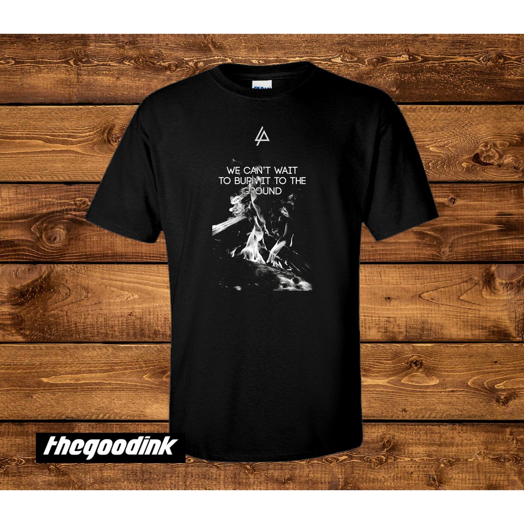 Kaos Linkin Park - Burn It - Original Gildan T-shirt DTG Print