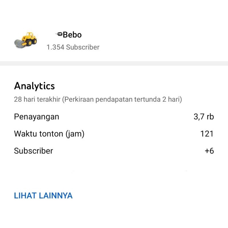 channel youtube murah 1000++ subscribe bekas video short, akun youtube murah