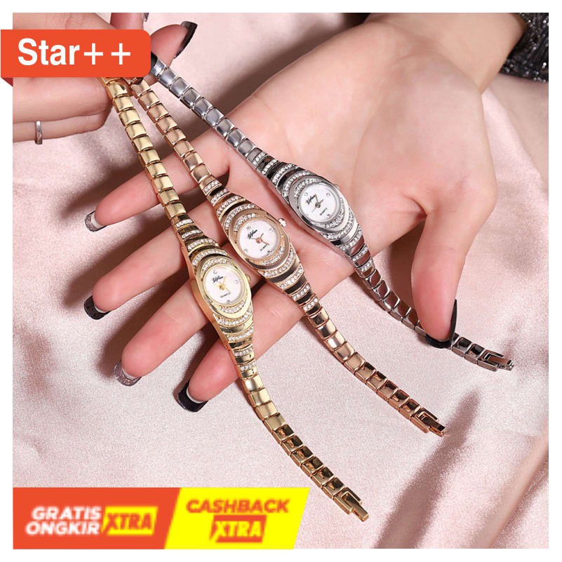 JAM TANGAN WANITA MURAH BATRE AWET UNIK IMPORT BARU / Jam Tangan Wanita Korean Style Murah Kecil