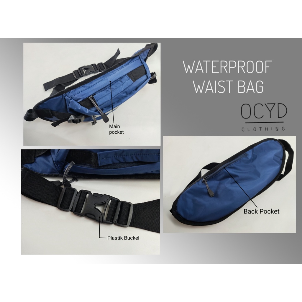 Waist Bag | Sling Bag | Tas Pinggang Waterproof