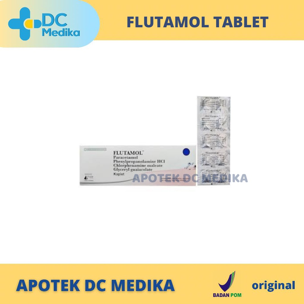 FLUTAMOL CAP / Obat Flu dan Batuk Dewasa dan Anak