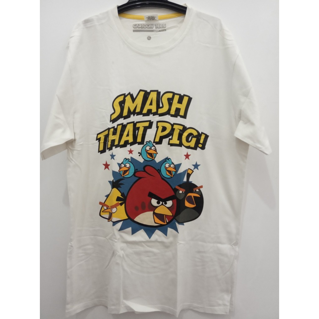 Preloved  Kaos Branded Angry Bird Cool Teen