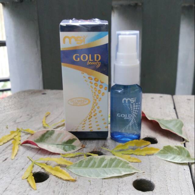 Glowing Serum MSI wajah glowing bebas flek hitam