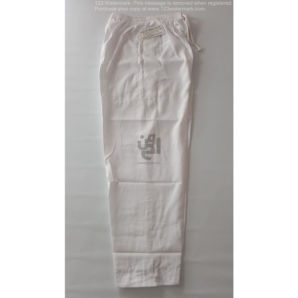 Celana Haji Umroh Bapak / Celana Haji Umroh Katun putih