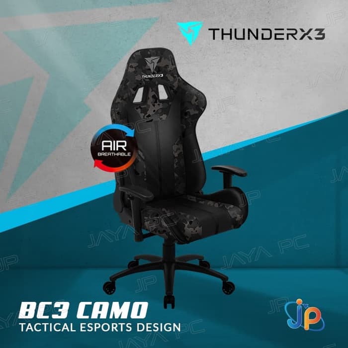 Terbaru Laris Thunderx3 Bc3 Camo Gaming Chair Kursi Gaming Shopee Indonesia
