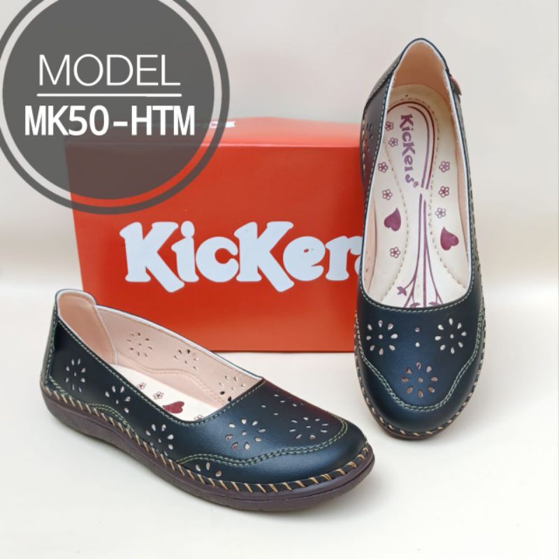 sepatu kickers wanita slip on murah grosir. mk 50