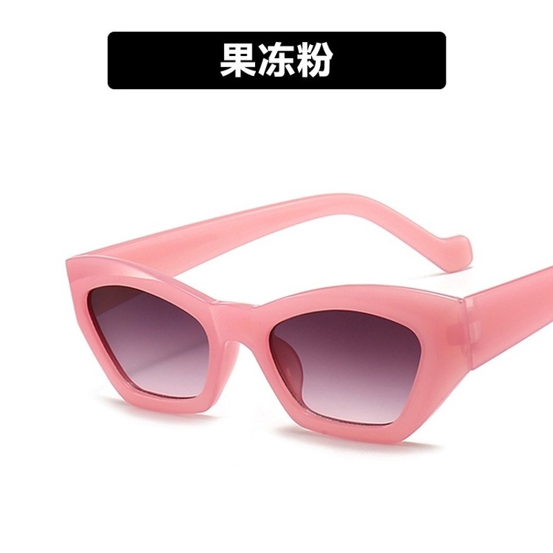 (YUZHU) COD Kacamata Hitam Retro Gaya Wanita/Pira Kaca Mata Kucing Korea Fashion Gaya Cewek Sunglasses