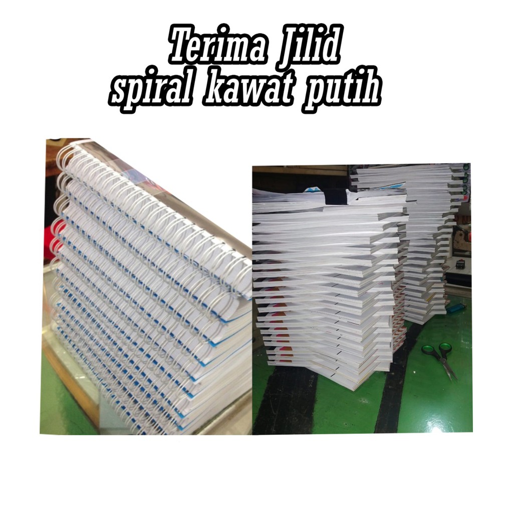 Jilid Spiral Kawat Shopee Indonesia