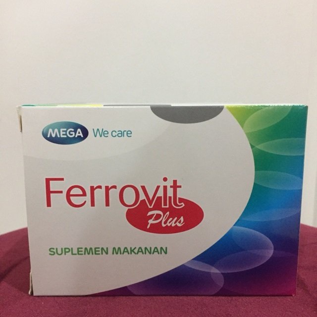 Mega We Care Ferrovit Plus 50 Kapsul Suplemen Vitamin Mencegah Anemia