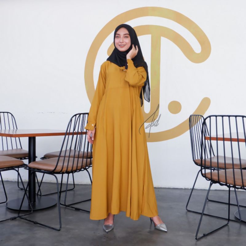COD TERLARISSS Gamis Wolfis Polos Premium