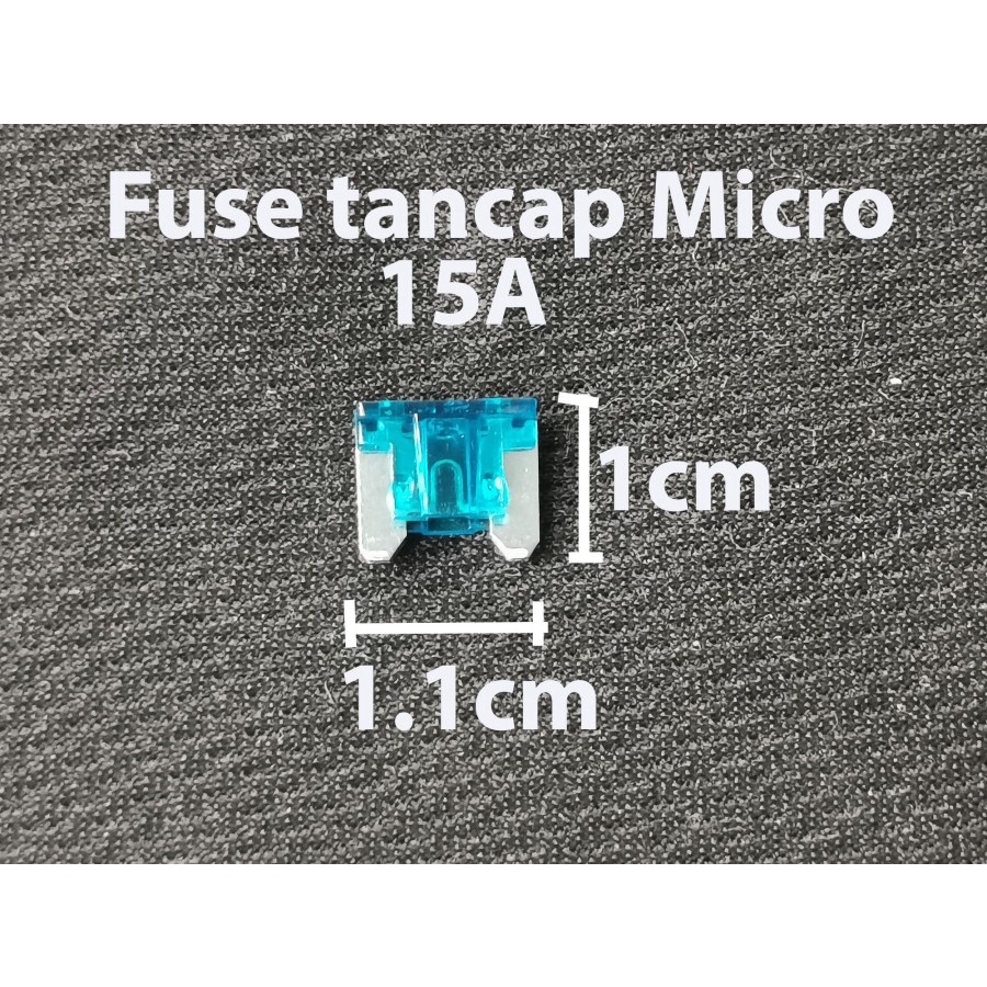 Fuse micro tancap 2A - 3A - 5A - 7.5A -10A - 15A - 20A - 25A - 30A -35A -40A mobil motor japan sekring