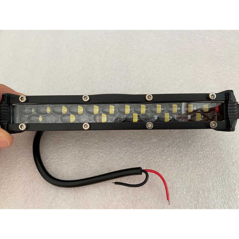 lampu sorot tembak 12 - 24 volt 18 led 7D