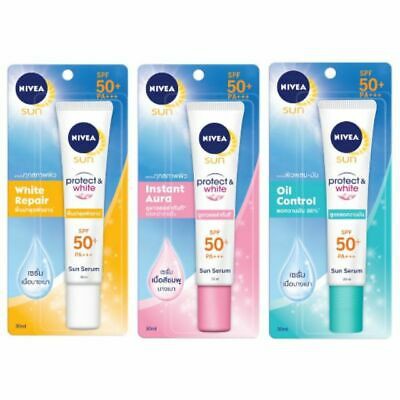 Nivea Sun Protect &amp; White Sun Serum SPF 50 30ml kemasan baru