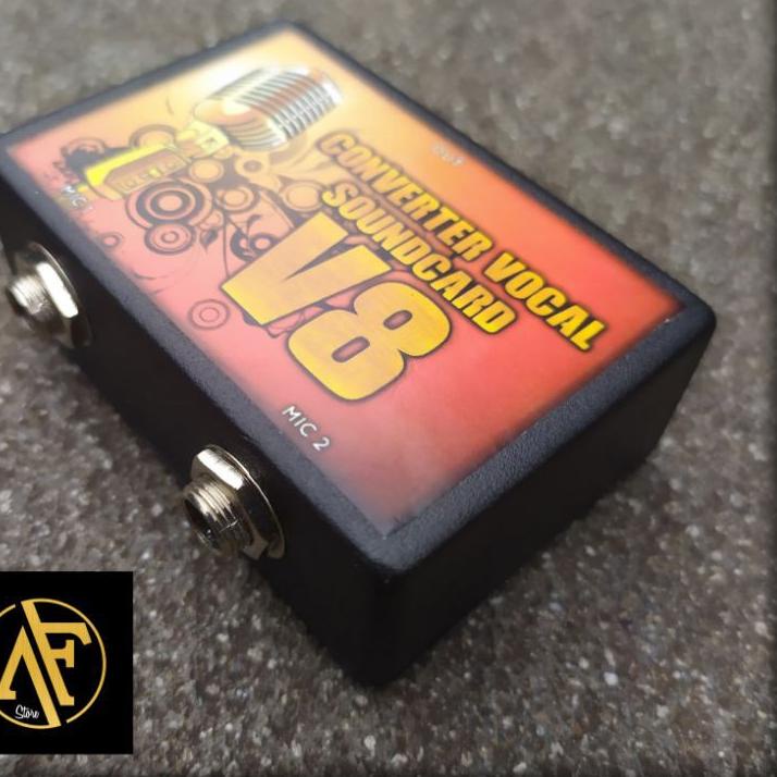 Menarik.. CONVERTER VOCAL atau MIC SOUNDCARD V8