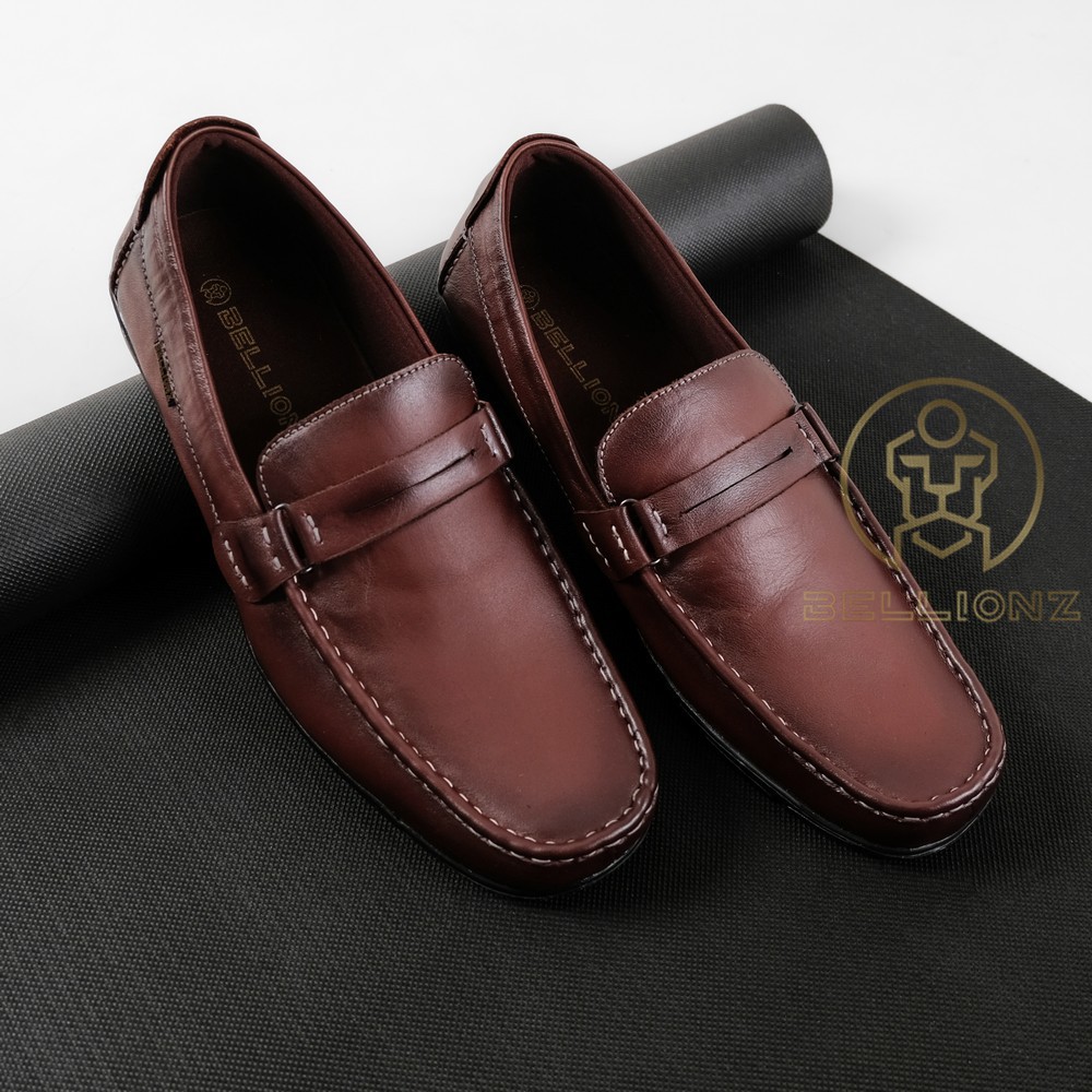 COD - SEPATU PANTOFEL PRIA KULIT ASLI - PANTOFEL PANSUS FORMAL - BELZ X JASPER ST4R-6