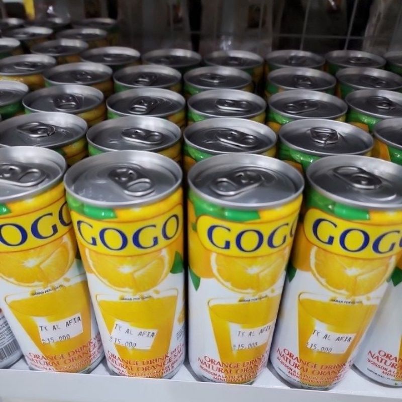 

Minuman Buah Jeruk / Orange Drink with Natural Orange Sacs Gogo 237ml
