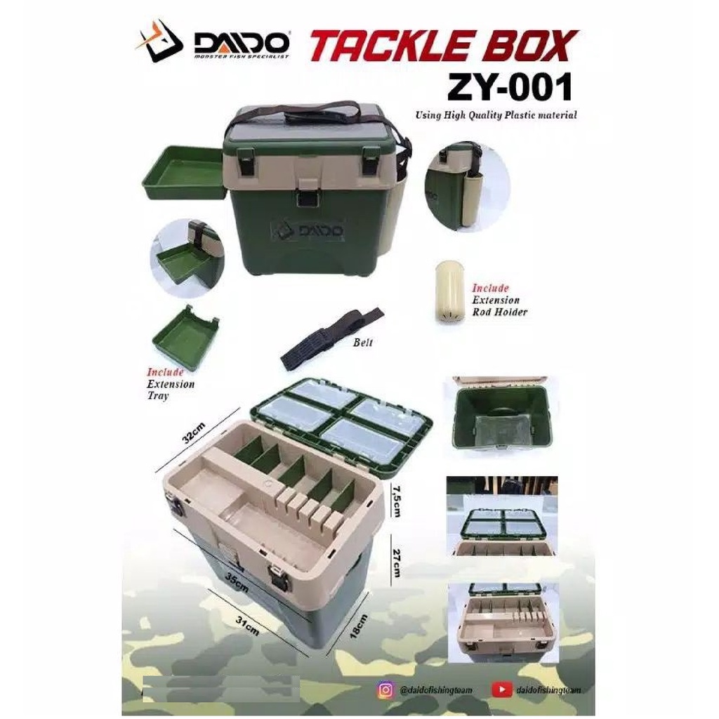 BOX PANCING / TACKLE BOX DAIDO ZY-001