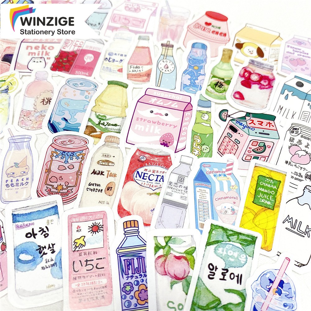 

Drinking Stickers Set Deco Diary Planner DIY Scrapbook Album 50Pcs