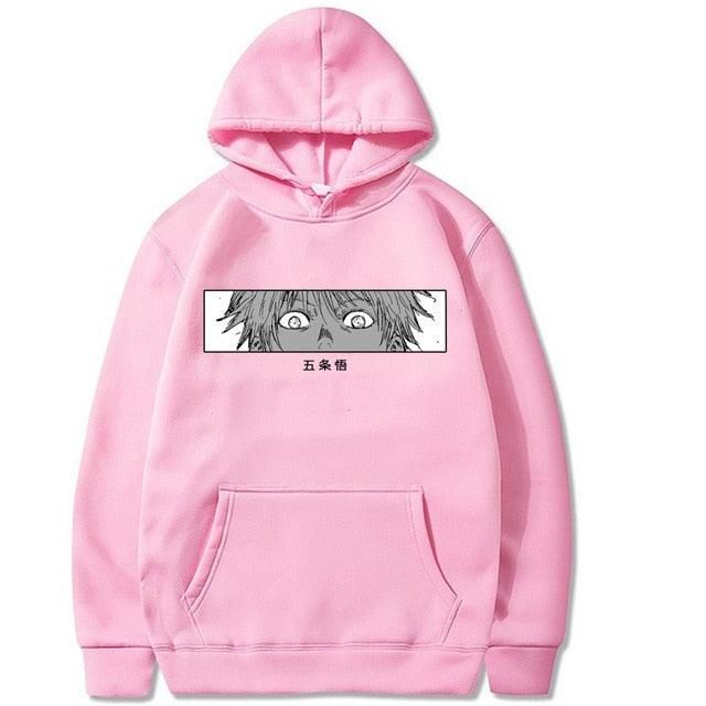 Sweater JUJUTSU KAISEN Oblong / Hoodie SATORU GOJO EYES V1 Jumper