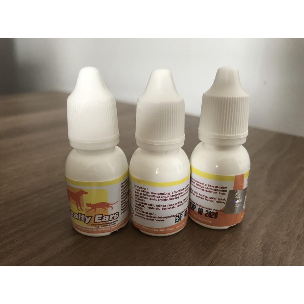 Obat Tetes Telinga Kucing Anjing Healthy Ears | Shopee ...