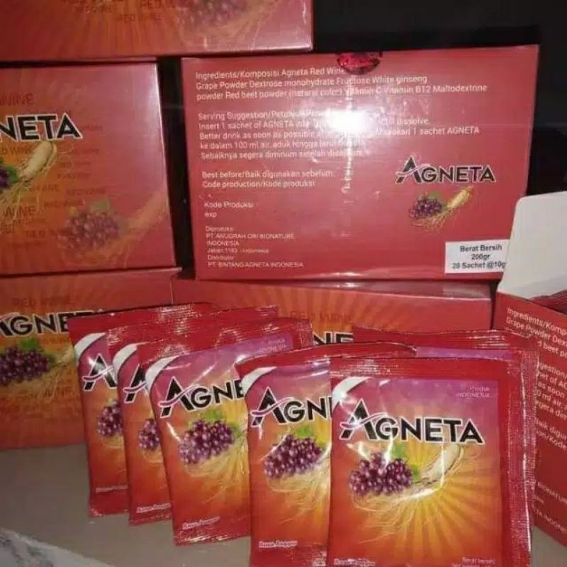 Agneta RedWine ori 1 box