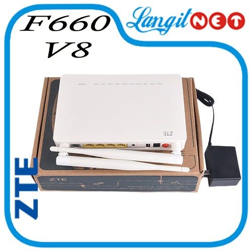 ZTE WIRELESS GPON ONT F660 V8