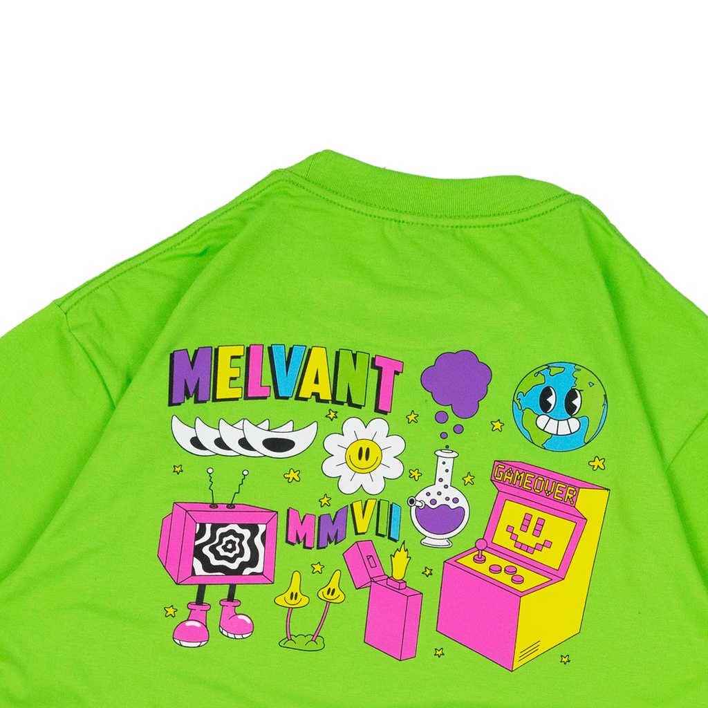 MTS CASIA LIME GREEN - MELVANT TSHIRT