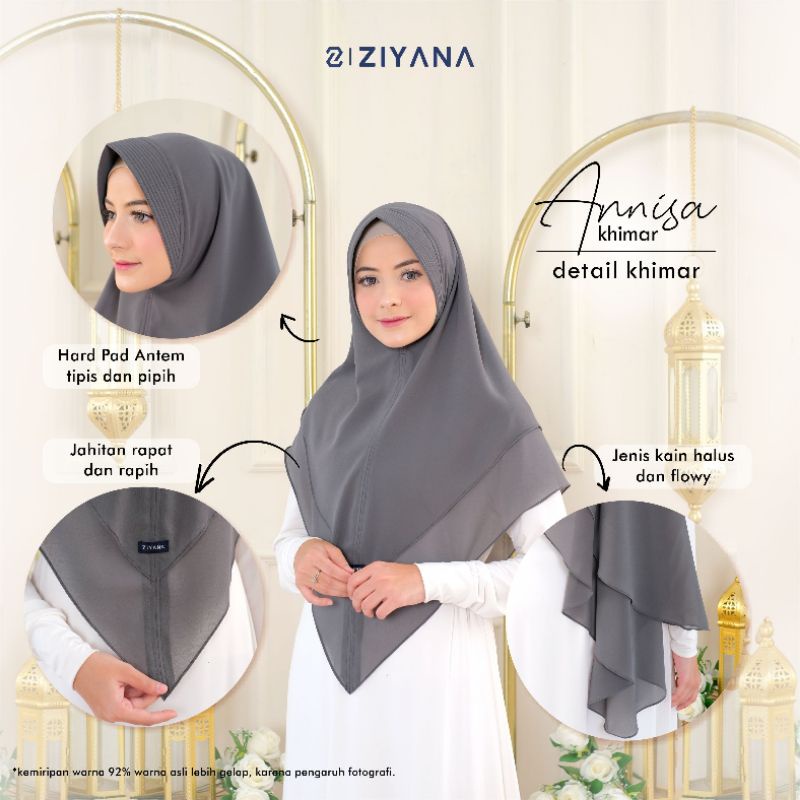 Ziyana Hijab / Khimar Ceruty/ Khimar Ziyana