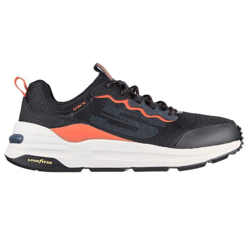 Original BNIB Sepatu Running Skechers X Goodyear Global Jogger Vintek 237203 BKMT
