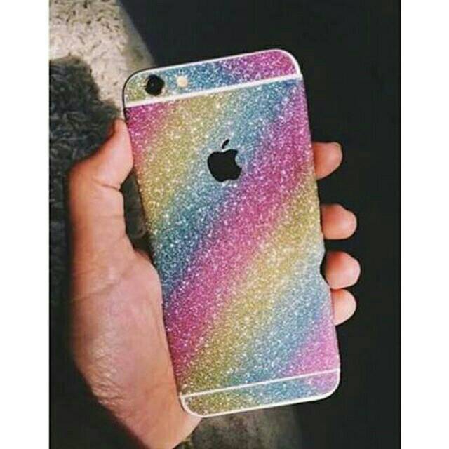 

GLITTER STICKER FOR IPHONE 5 DAN 6