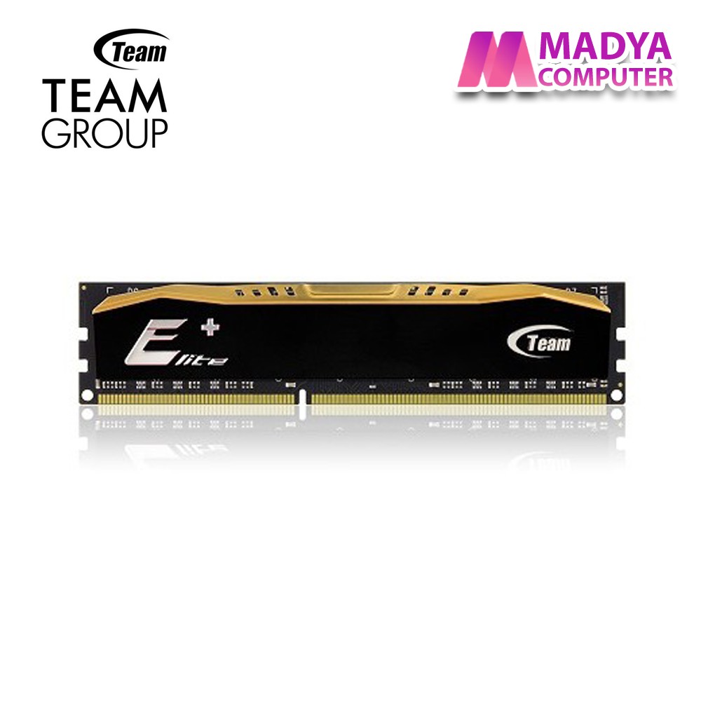 Memory RAM PC TEAM ELITE PLUS 8GB DDR3 PC12800 1600MHz - RAM Komputer