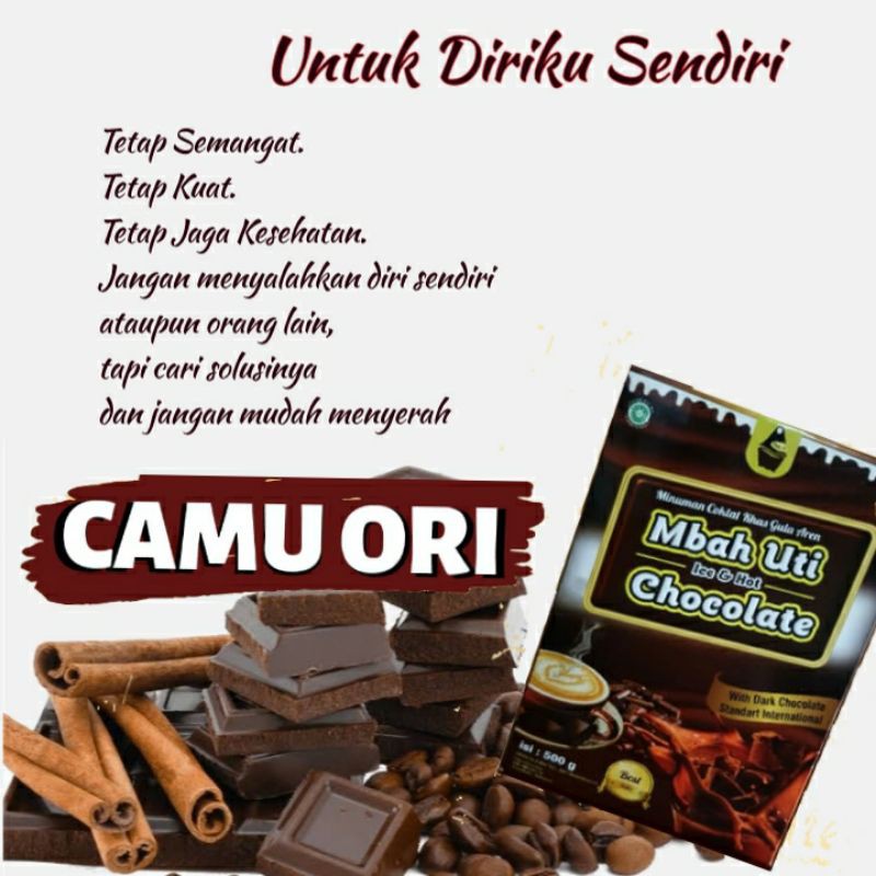 

[Coklat Aren Mbah Uti] 500gram Supertaro/Milk/Kopi/Ori