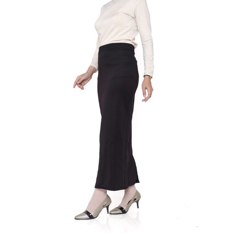 Rok span panjang scuba / rok dinas / rok kerja / pencil skirt