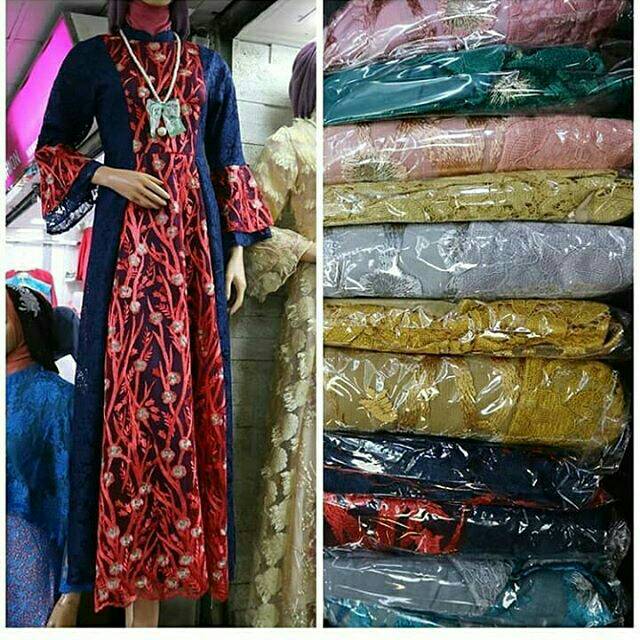 Gaun Pesta Muslim / Gamis Brokat / Gaun / Gamis / Jilbab / Gaun Pesta Murah / Gamis / Gaun Murah