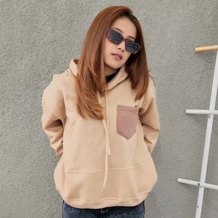 MVP - Mocha Pocki Hoodie - Jaket Hoodie Unisex Kekinian