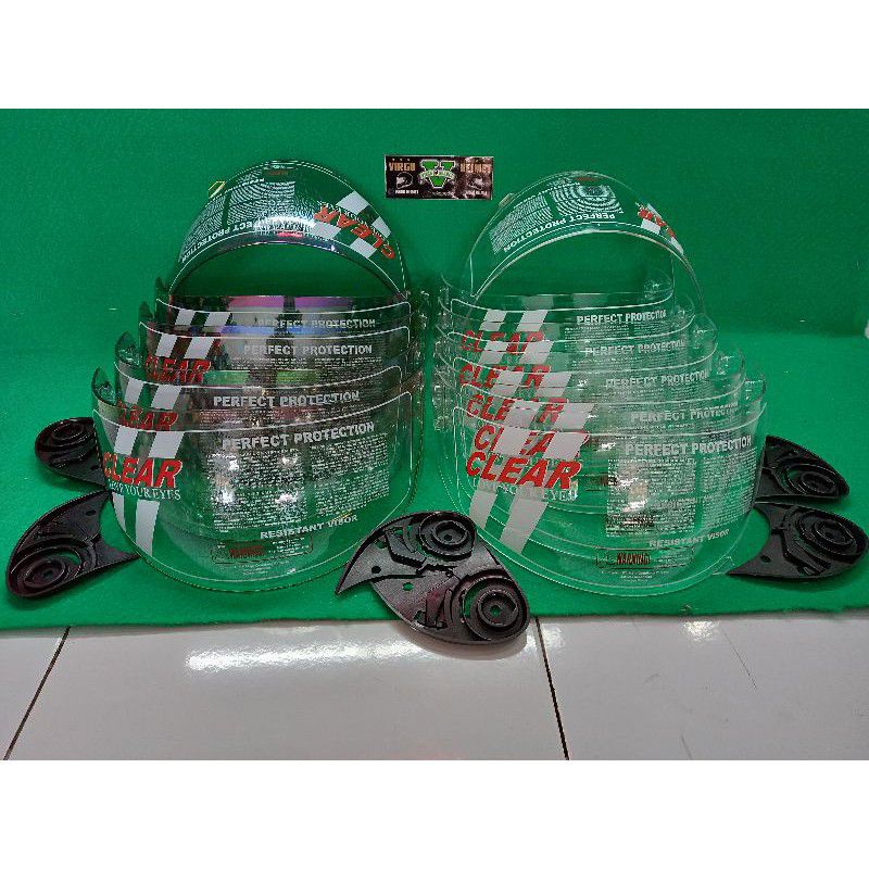 VISOR / KACA HELM BMC STAR ,JPN FULLFACE,DAISO FULLFACE