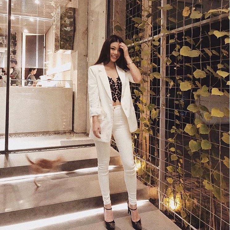 Celana Jeans Wanita Putih JSK 1101